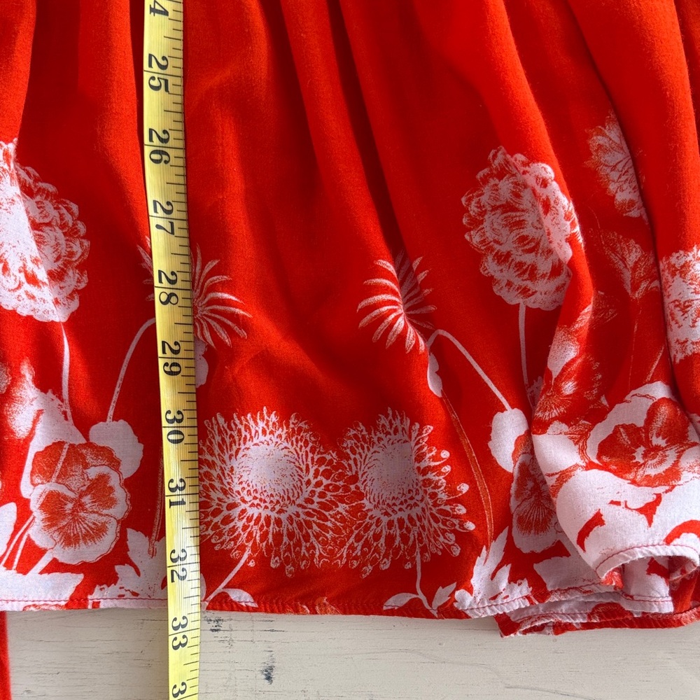 FARM Rio Red Floral Mini Dress - Picture 13 of 15